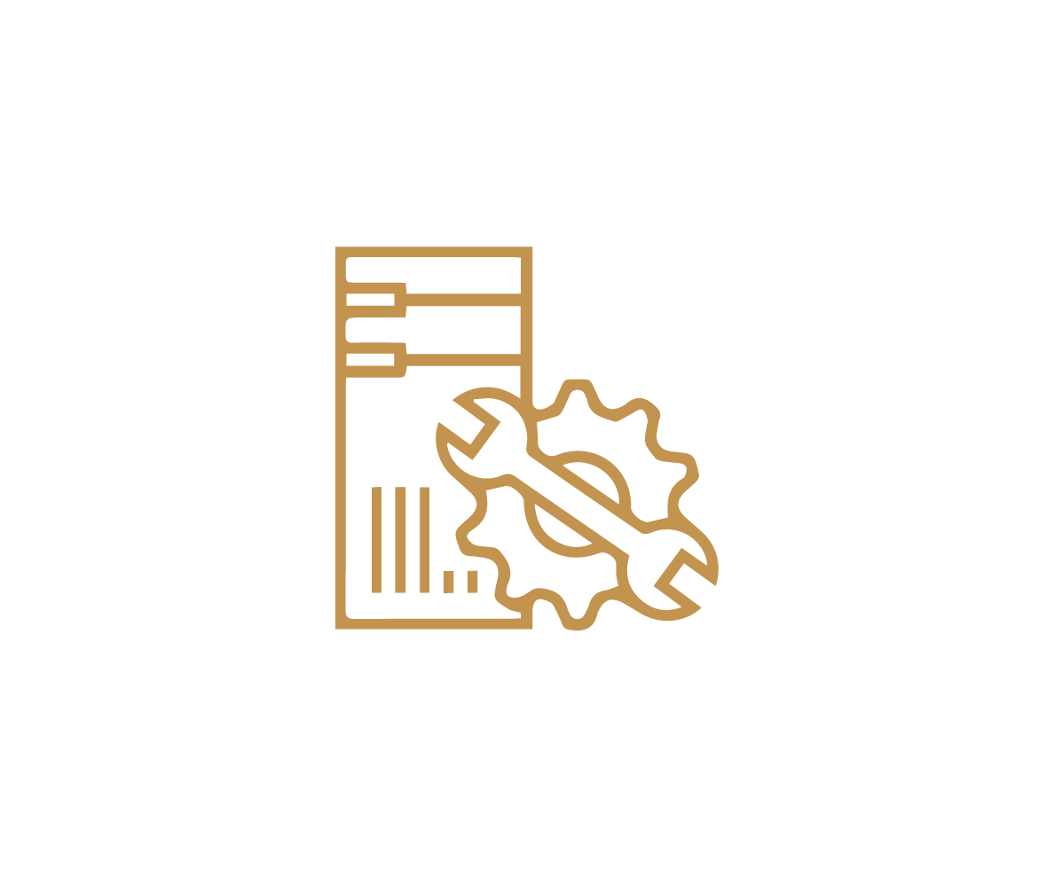 Visual icon symbolizing full-cycle logistical delivery strategies